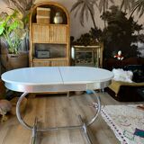 Formica table and chrome