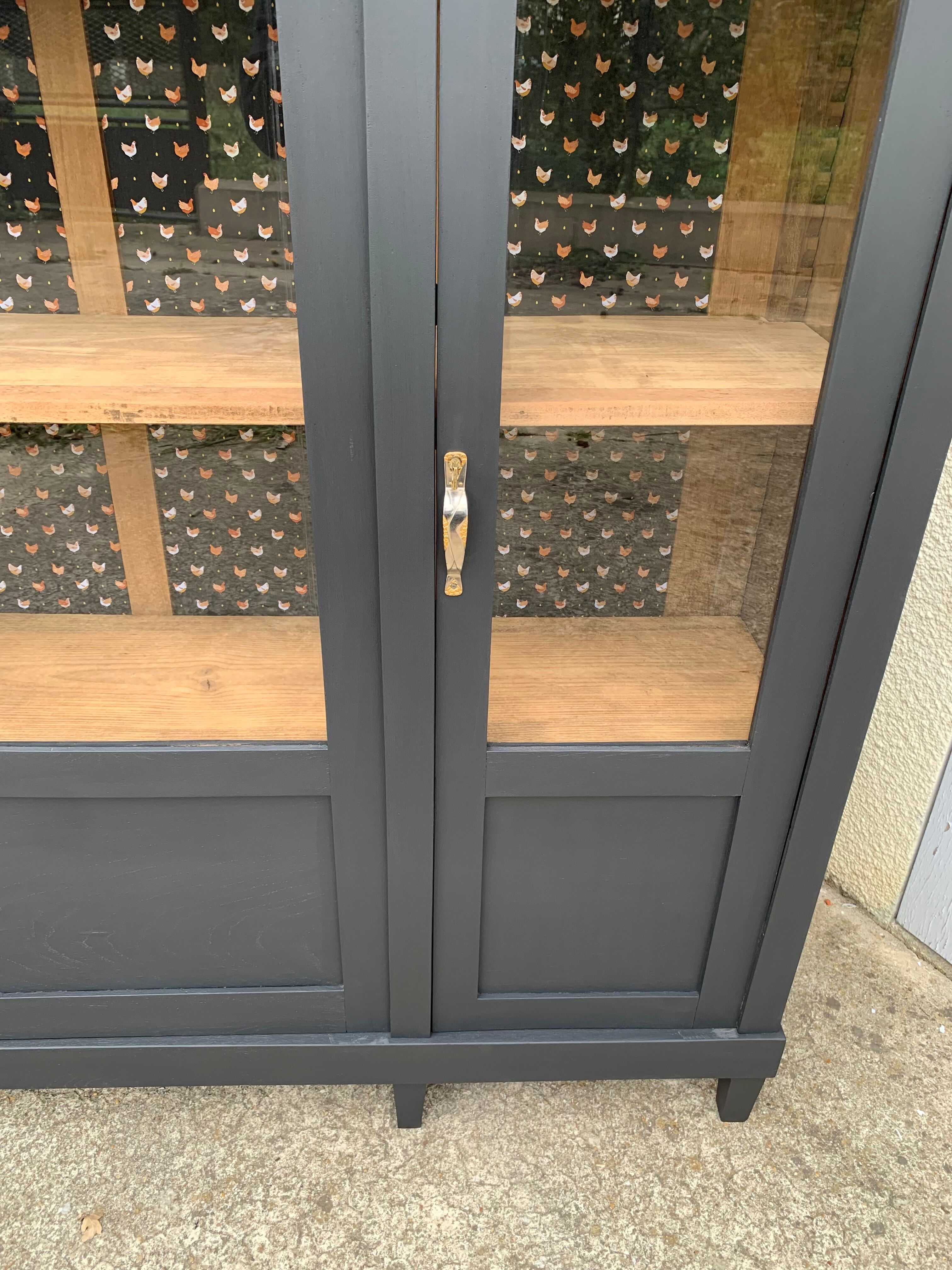 Removable glass cabinet art deco 1930