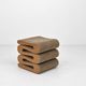 Chaise Wiggle Easy Edges avec tabouret par Frank Gehry pour Vitra