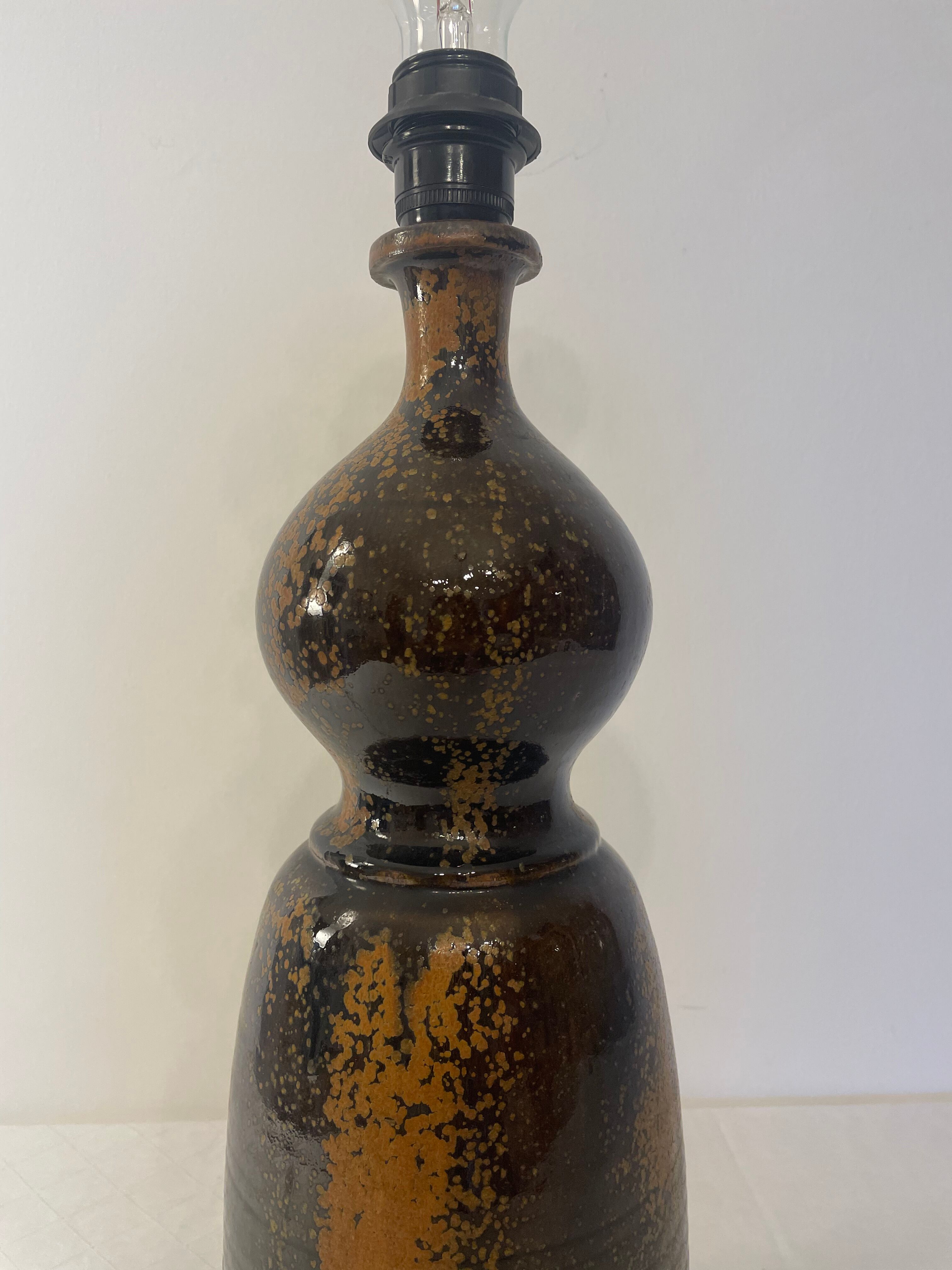 Large Arpot ceramic lamp stand