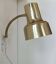 Applique vintage orientable, laiton perforé, Carl Thore Suede 1960