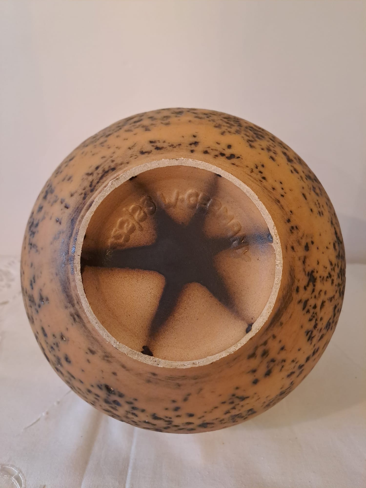 West Germany ball vase