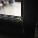 Old-air patinated black mirror 54x38cm