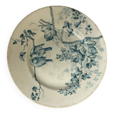 Ironware plate "birds"