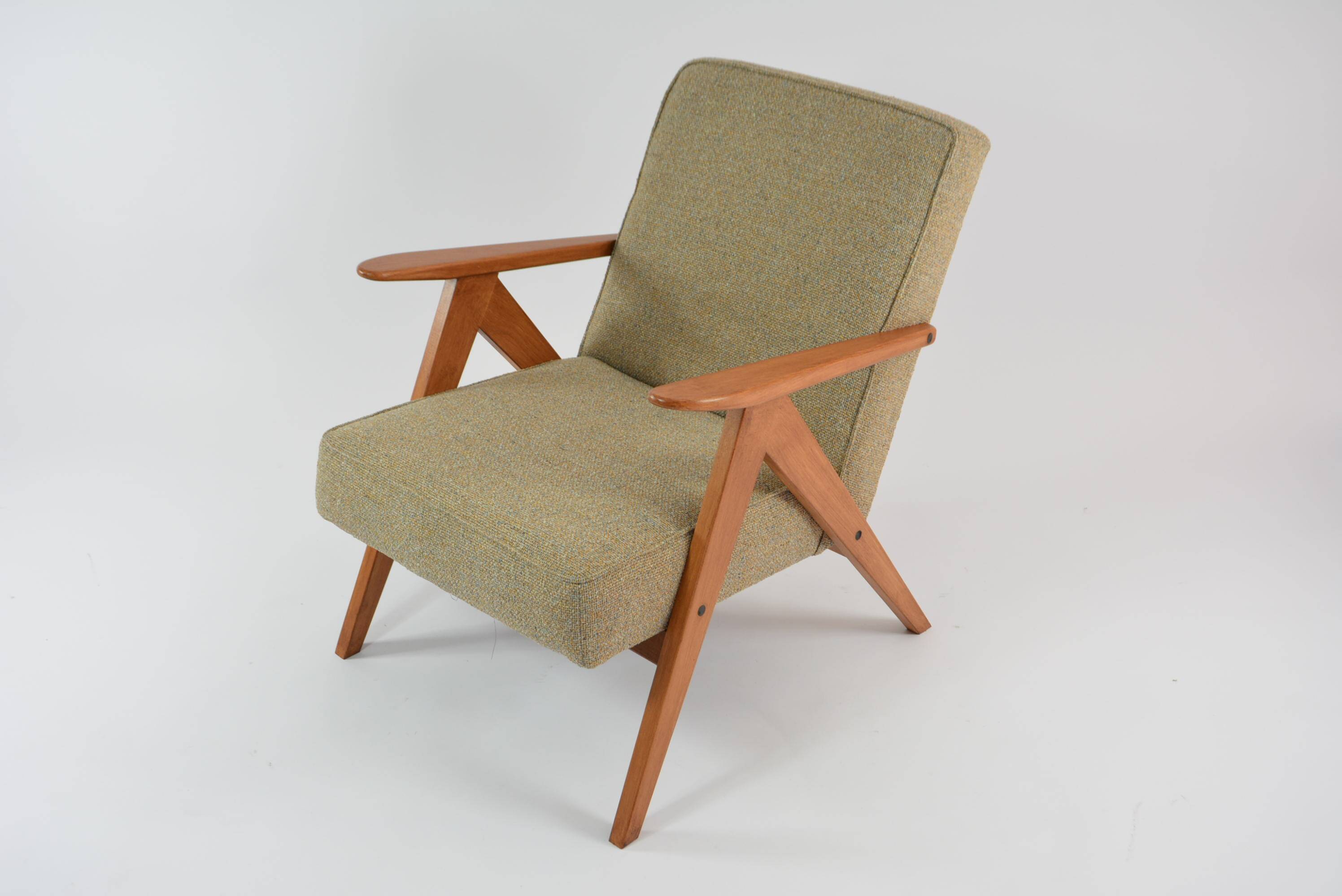 Kompas armchairs mottled beige