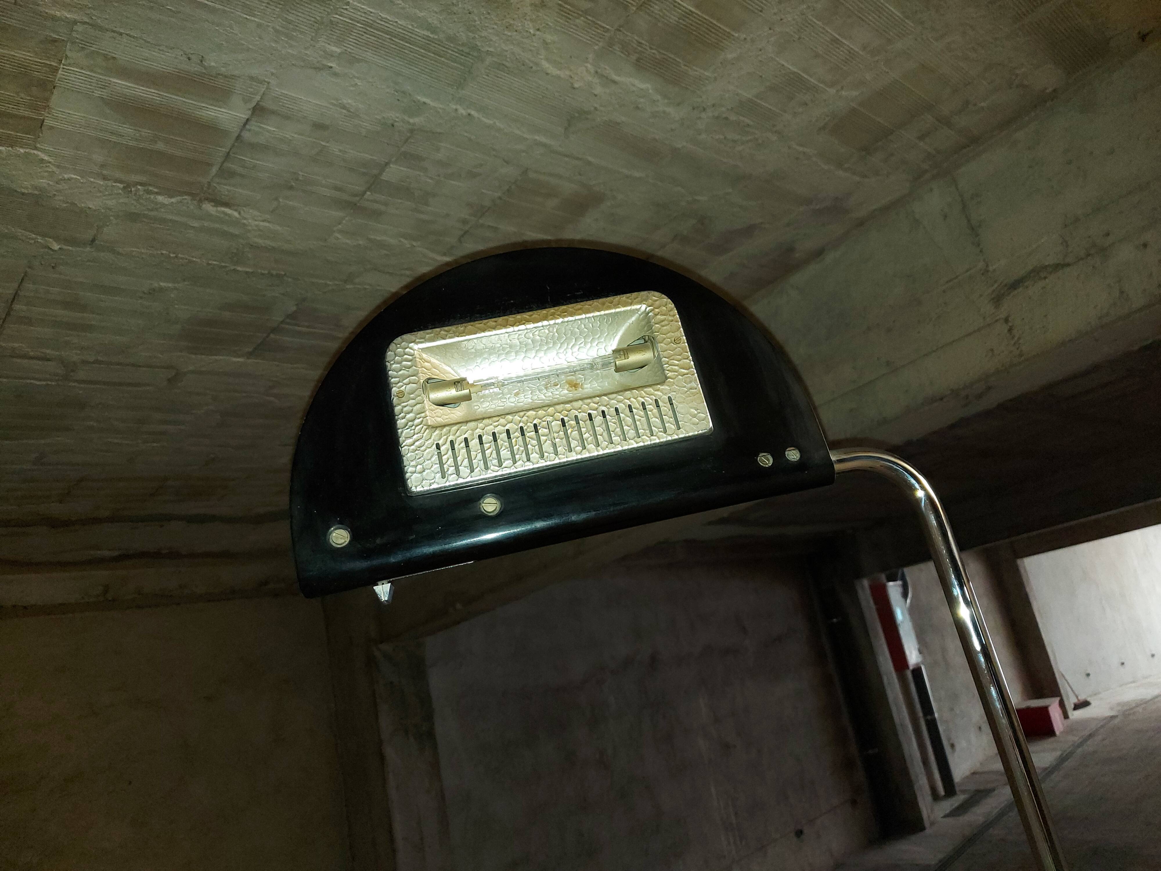 Lamp "Mezza Luna" by Bruno Gecchelin, Skipper edition