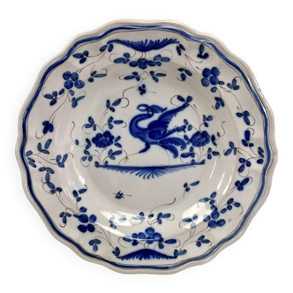 Old hollow round dish Martres Tolosane