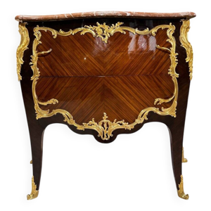 Commode Sauteuse En Marqueterie - maison