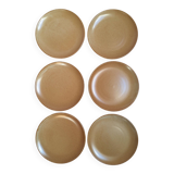 Vintage village stoneware dessert plates