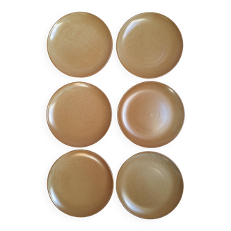 Vintage village stoneware dessert plates