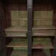Storage cabinet has three doors Renaissance XX century style