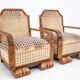 Art Deco armchairs, France, 1930s.