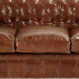 Vintage Chesterfield Leather Sofa