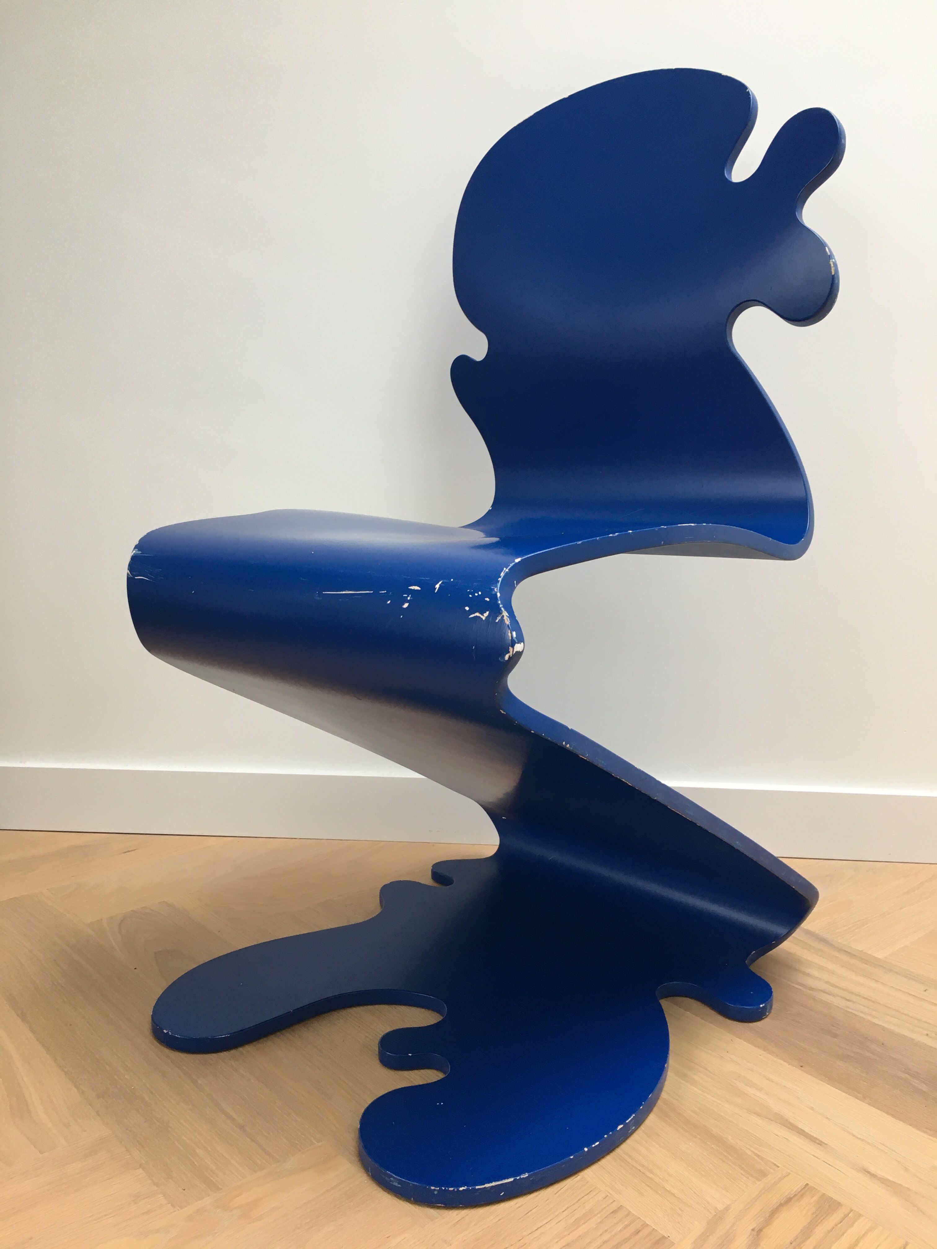 Verner Panton pantonic 5010 chair Studio Hag Denmark, 1992