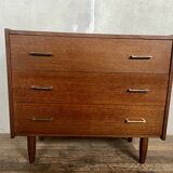 Brutalist vintage chest of drawers