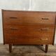 Brutalist vintage chest of drawers