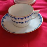 Art Deco coffee service Limoges attributed to Bétoule Legrand & Cie 1928