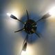Brass Sputnik ceiling or wall light