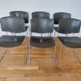 6 Max Stacker designer chairs for Steelcase