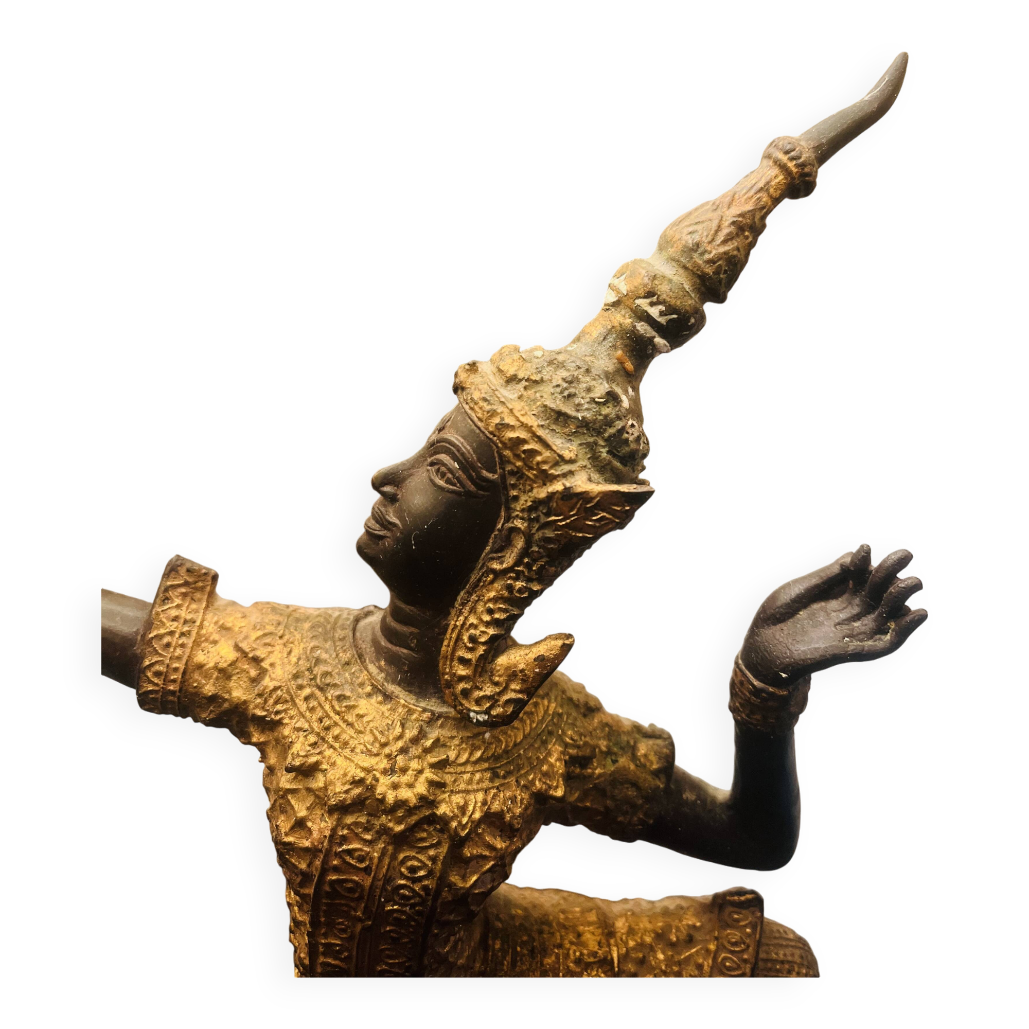 Lampe thaïlandaise bronze