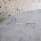 Gueridon in marble and wood