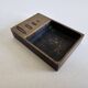 Bronze ashtray attributed to Jacques Lauterbach vintage water from the 1970s