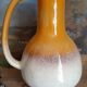 Two-Tone Ceramic Stoneware Carafe Pitcher - Vintage Design