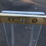 1970 transparent lucite lounge table