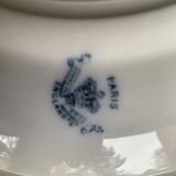 Ensemble de sept assiettes plates en porcelaine anglaise Johnson Bros