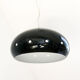 Suspension en verre noir