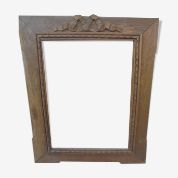 Old wood frame