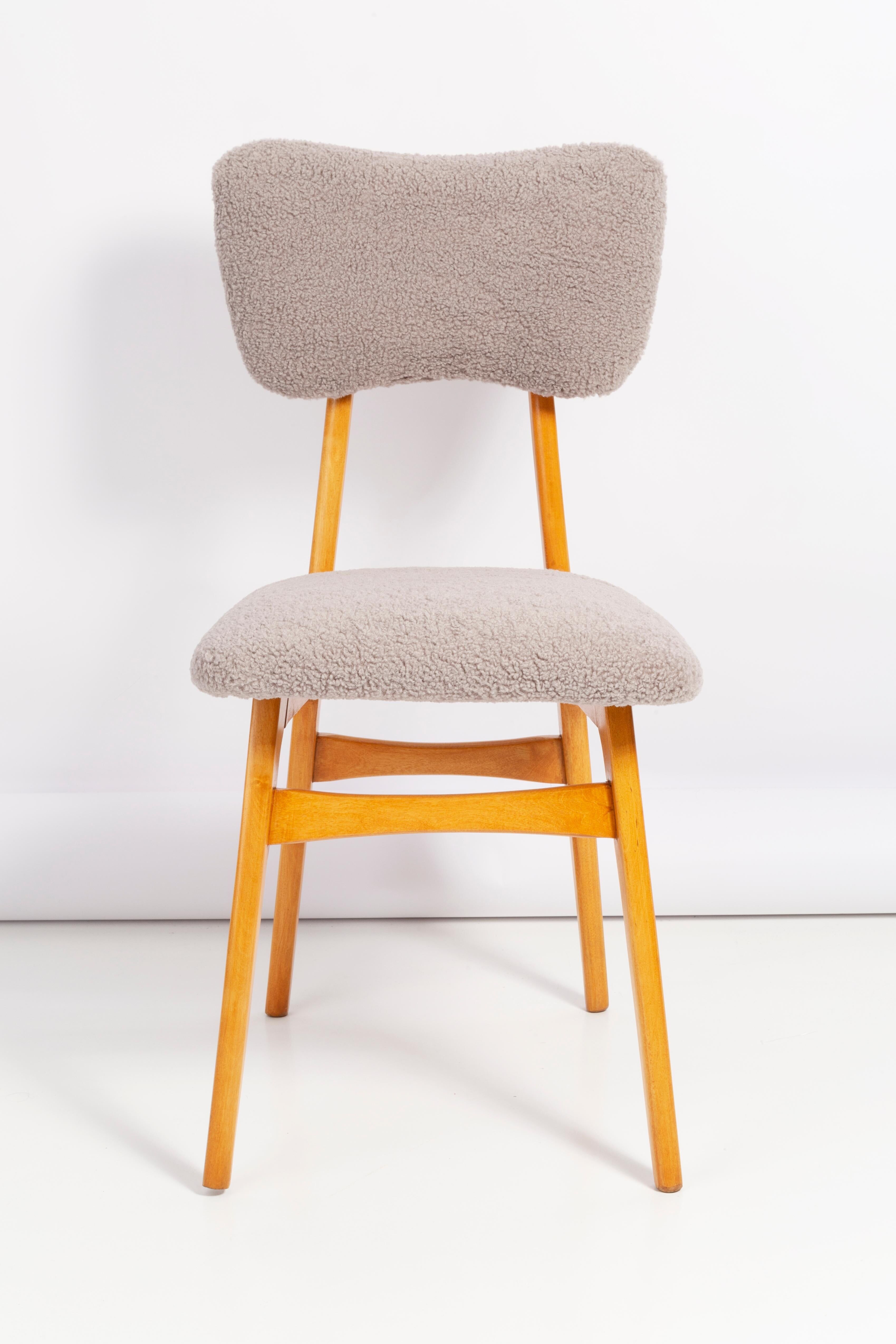 Curly grey chair from the 20th century, 1960s