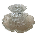 Pair of Scandinavian egg cups orrefors Sweden
