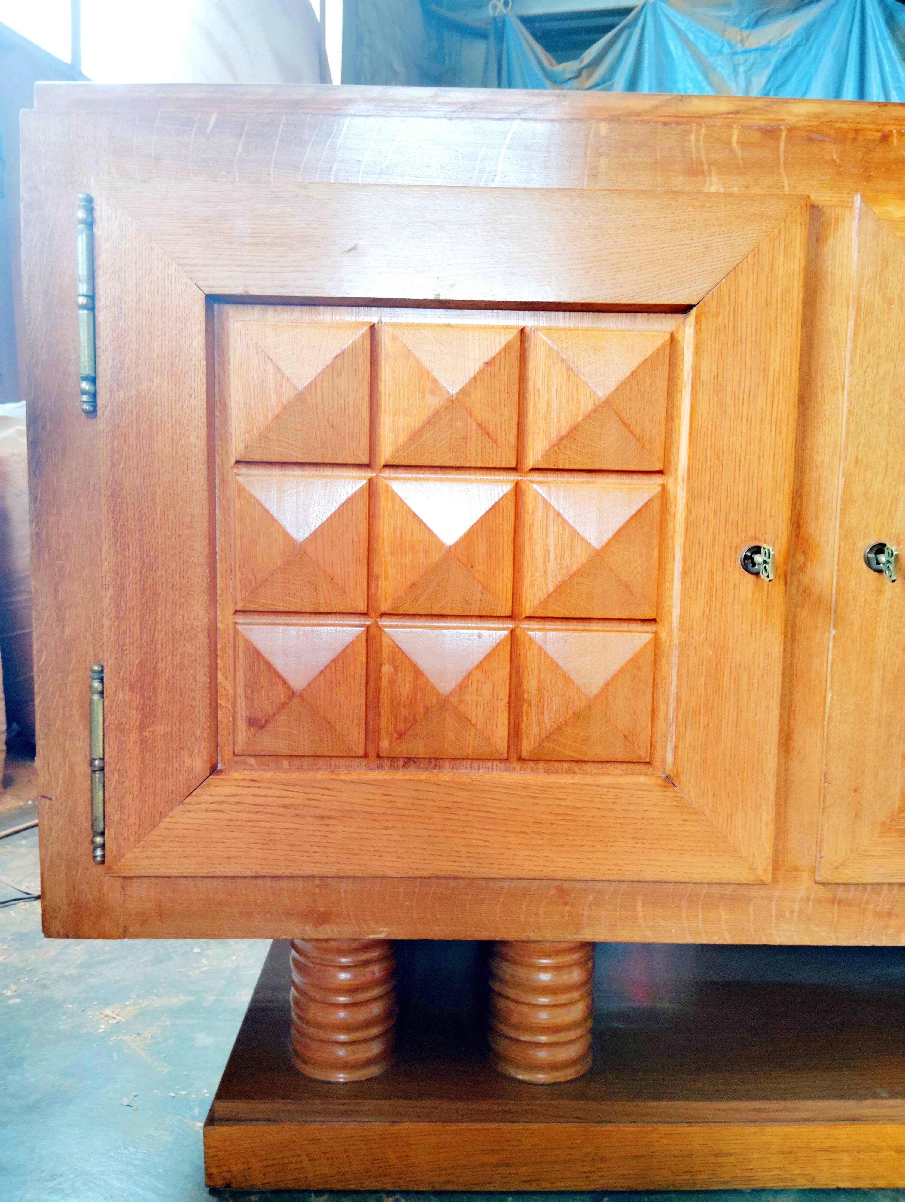 "Art Deco" sideboard by Gaston POISSON