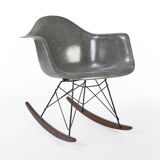 Elephant Grey Herman Miller Vintage Original Eames RAR Arm Shell Chair