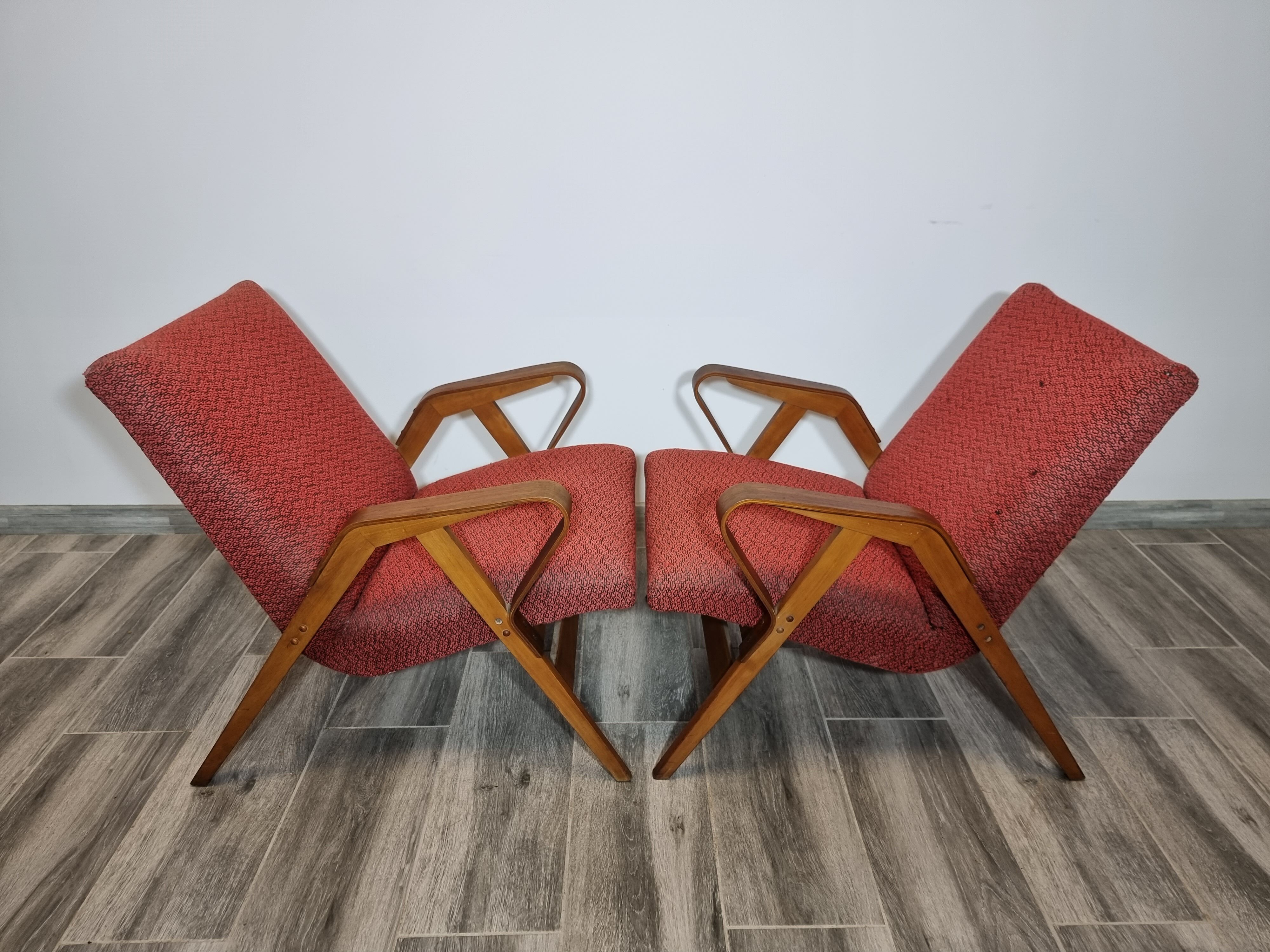 Armchairs by Frantisek Jirak