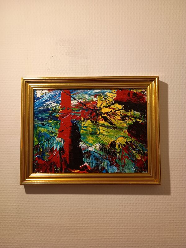 Peinture abstraite contemporaine
