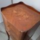 Pair of old bedside tables