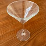 Shaker and five cocktail glasses