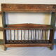 Old wall shelf - Burmese teak rack - 78 x 13 x 47 cm