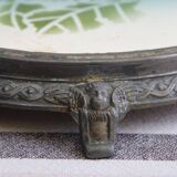 Antique ceramic trivet