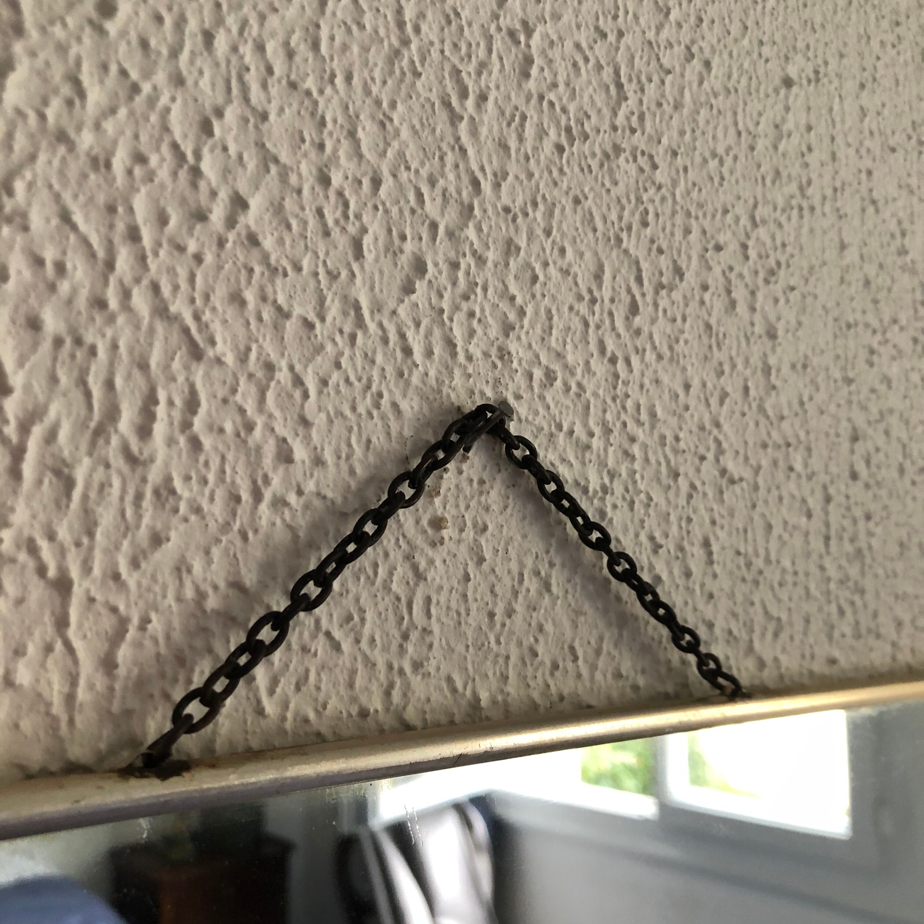 Mirror barber 40x30 vintage cardboard 1960