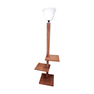 lamppost has a rosewood tablet period art deco