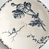 Earthenware compote "Oxford" Choisy le Roi