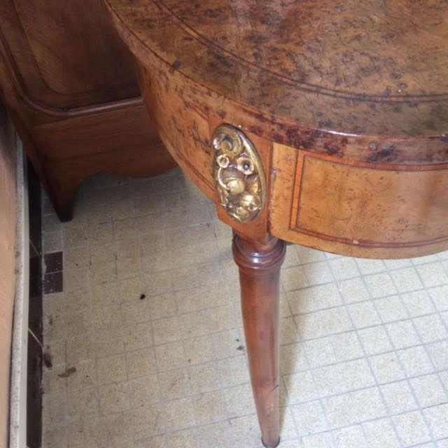 Antique wooden dressing table