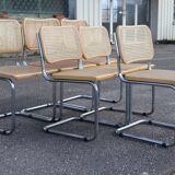 Série  x6 Chaises de salle à manger Style B32 par Marcel Breuer