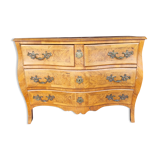 Solid oak chest of drawers from Saint-Malo, 18th century