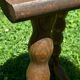 Set of 2 tripod stools-50s feet
