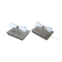 A pair of modern herstal wall lamps from the 2000s - stylish lighting for m
