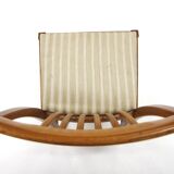 Set of 6 Scandinavian walnut chairs, Sweden, 1960